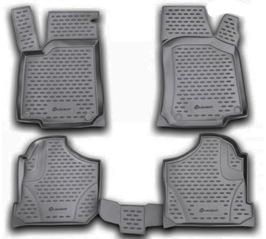 ΠΑΤΑΚΙΑ ΣΕ ΣΚΑΦΗ TPE ΛΑΣΤΙΧΟ ΓΙΑ VW GOLF 4 1998-2001 / VW BORA 1998-2005  ΣΕ ΜΑΥΡΟ ΧΡΩΜΑ NOVLINE - 4 ΤΕΜ.