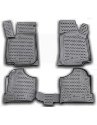 ΠΑΤΑΚΙΑ ΣΕ ΣΚΑΦΗ TPE ΛΑΣΤΙΧΟ ΓΙΑ VW GOLF 4 1998-2001 / VW BORA 1998-2005  ΣΕ ΜΑΥΡΟ ΧΡΩΜΑ NOVLINE - 4 ΤΕΜ.