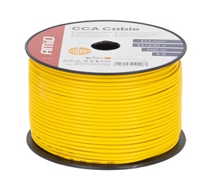 Amio - Μονόκλωνο Καλώδιο Εγκατάστασης CCA 1×1mm² 100m – 5A / 12-230V - 1 τεμ. (04448/AM)