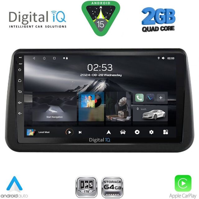 DIGITAL IQ RSD 1494_CPA (9inc) MULTIMEDIA TABLET for OPEL MERIVA mod. 2010-2017
