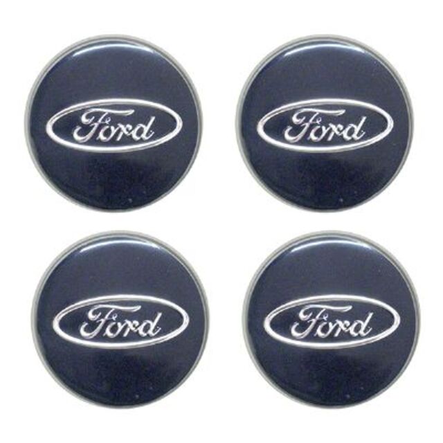 Αυτοκόλλητα για κέντρο ζάντας μπλέ - Ford