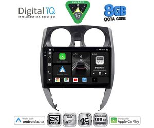 DIGITAL IQ BXK 20464_CPAA (10inc) MULTIMEDIA TABLET for NISSAN NOTE mod. 2012-2020