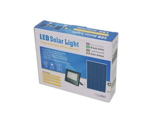 LED ΗΛΙΑΚΟΣ ΠΡΟΒΟΛΕΑΣ SOLAR 25W IP67 SO-LED-8825