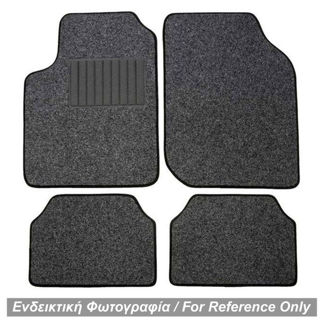 ΠΑΤΑΚΙΑ ΜΟΚΕΤΑ ΓΙΑ NISSAN PRIMERA P12 2002+ (ΓΚΡΙ ΜΕ ΜΑΥΡΟ ΡΕΛΙ) - 4 ΤΕΜ.