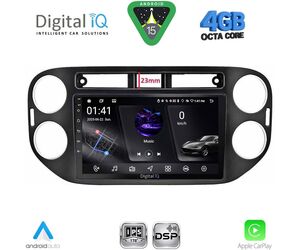 DIGITAL IQ RSG 6760BL_CPA (9inc) MULTIMEDIA TABLET for VW TIGUAN mod. 2011-2016 (BLACK)