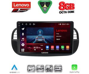LENOVO SSR 10130BL_CPA (9inc) MULTIMEDIA TABLET for FIAT 500 mod. 2007-2015 (BLACK)