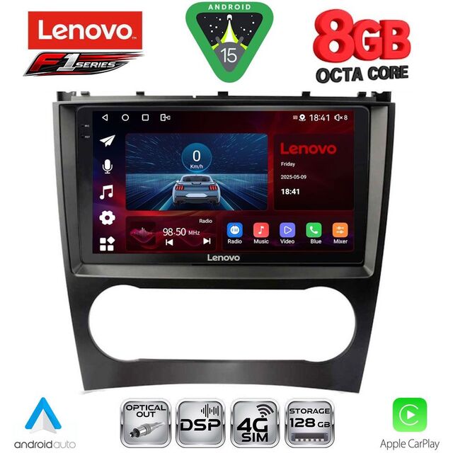 LENOVO SSR 10404_CPA (9inc) MULTIMEDIA TABLET for MERCEDES C – CLK (W203-209) mod. 2004-2008