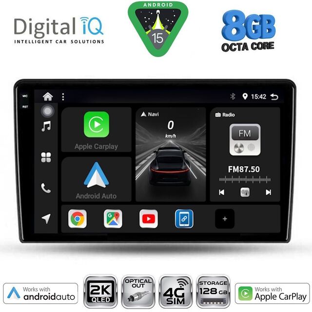 DIGITAL IQ BXK 20026A_CPAA (9inc) MULTIMEDIA TABLET for ALFA ROMEO GIULIETTA mod 2014-2020