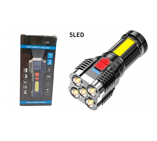ΦΑΚΟΣ COB ΕΠΑΝΑΦΟΡΤΙΖΟΜΕΝΟΣ SUPER BRIGHT HR-L-29