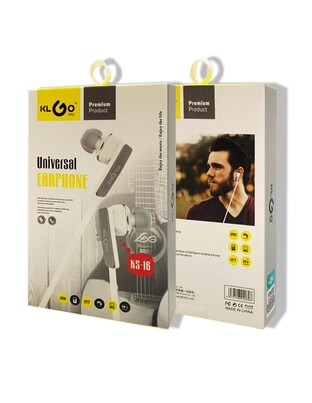 ΑΚΟΥΣΤΙΚΑ HANDS-FREE ΜΕ ΒΥΣΜΑ 3.5mm KS-16