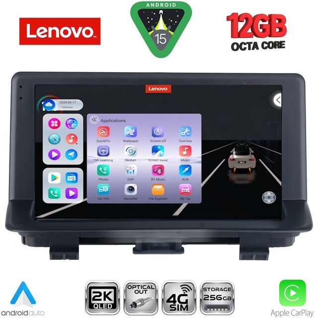 LENOVO SSZ 12012_CPA (9inc) MULTIMEDIA TABLET for AUDI Q3 mod. 2012-2018 (High Version)