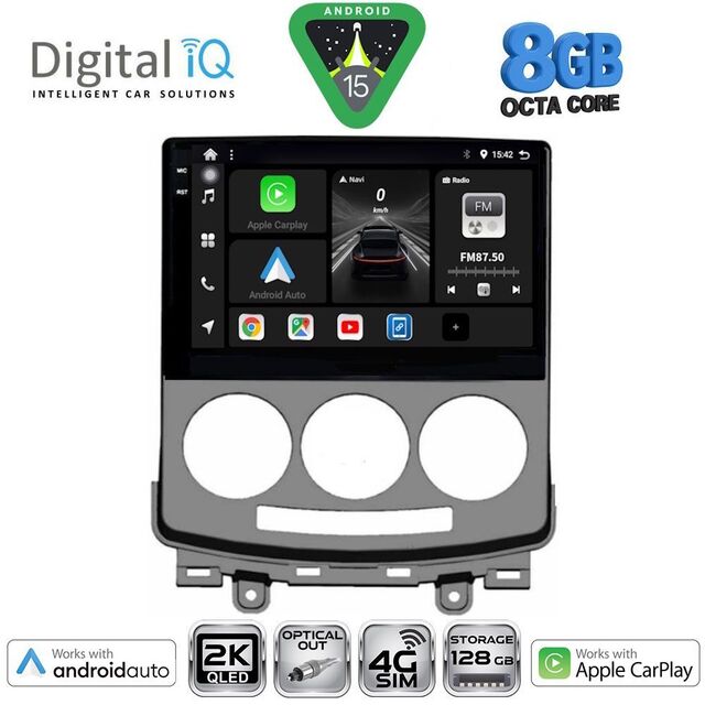 DIGITAL IQ BXK 20370_CPAA (9inc) MULTIMEDIA TABLET for MAZDA 5  mod. 2004-2010