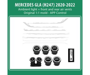 DIQ AMBIENT 8176 GLA C - MERCEDES GLA (H247) (Digital iQ Full Ambient Light Kit MERCEDES GLA (H247) mod. 2019-2023)