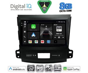 DIGITAL IQ BXK 20442_CPAA (9inc) MULTIMEDIA TABLET for CITROEN C-CROSSER | MITSUBISHI OUTLANDER | PEUGEOT 4007  mod. 2006-2012