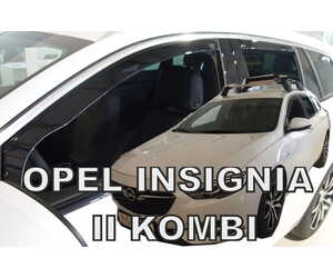 ΑΝΕΜΟΘΡΑΥΣΤΕΣ ΓΙΑ OPEL INSIGNIA II 5D COMBI 2017+ ΣΕΤ ΑΥΤΟΚΙΝΗΤΟΥ ΑΠΟ ΕΥΚΑΜΠΤΟ ΦΙΜΕ ΠΛΑΣΤΙΚΟ HEKO - 4 ΤΕΜ.