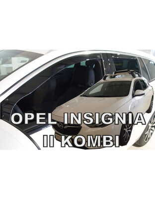 ΑΝΕΜΟΘΡΑΥΣΤΕΣ ΓΙΑ OPEL INSIGNIA II 5D COMBI 2017+ ΣΕΤ ΑΥΤΟΚΙΝΗΤΟΥ ΑΠΟ ΕΥΚΑΜΠΤΟ ΦΙΜΕ ΠΛΑΣΤΙΚΟ HEKO - 4 ΤΕΜ.