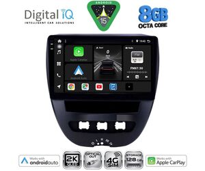 DIGITAL IQ BXK 20707_CPAA (10inc) MULTIMEDIA TABLET for CITROEN C1-PEUGEOT 107-TOYOTA AYGO mod. 2005-2014