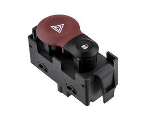 NTY - Διακόπτης Alarm OEM Προδιαγραφών για Renault Clio III / Modus 6 Pins OE 820021489 – 1 Τεμ. (EWS-RE-096)