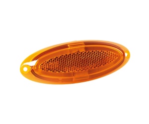 ΦΩΣ ΟΓΚΟΥ 4LED ΠΟΡΤΟΚΑΛΙ ΧΡΩΜΑΤΟΣ SMD 12/24V 124 mm -1ΤΕΜ.