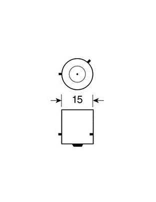 ΛΑΜΠΑΚΙ 12V/PY21W BAU15s