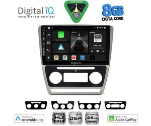 DIGITAL IQ BXF 7595SL_CPAA (10inc) MULTIMEDIA TABLET for SKODA OCTAVIA 5 mod. 2005-2012 (SILVER)