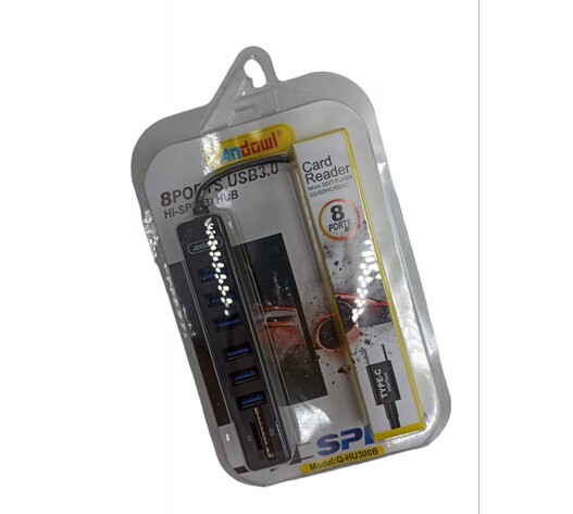 ΕΠΕΚΤΑΣΗ USB 3.0 ΜΕ 8 ΘΥΡΕΣ ANDOWL Q-HU300B