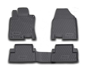 ΠΑΤΑΚΙΑ ΣΕ ΣΚΑΦΗ TPE ΛΑΣΤΙΧΟ ΓΙΑ NISSAN QASHQAI 03/2007-2013  ΣΕ ΜΑΥΡΟ ΧΡΩΜΑ NOVLINE - 4 ΤΕΜ.