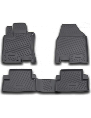 ΠΑΤΑΚΙΑ ΣΕ ΣΚΑΦΗ TPE ΛΑΣΤΙΧΟ ΓΙΑ NISSAN QASHQAI 03/2007-2013  ΣΕ ΜΑΥΡΟ ΧΡΩΜΑ NOVLINE - 4 ΤΕΜ.