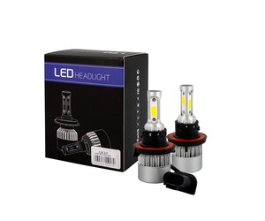 H13  H/L 10>36V 6.500K 10.000lm 80W COB LED EPISTAR 1021 C6 KIT ΜΕ ΑΝΕΜΙΣΤΗΡΑΚΙ M-TECH - 2 ΤΕΜ.