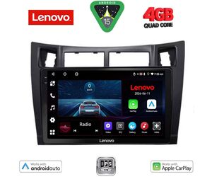 LENOVO LVE 8736BL_CPAA (9inc) MULTIMEDIA TABLET for TOYOTA YARIS mod. 2006-2011 (BLACK)