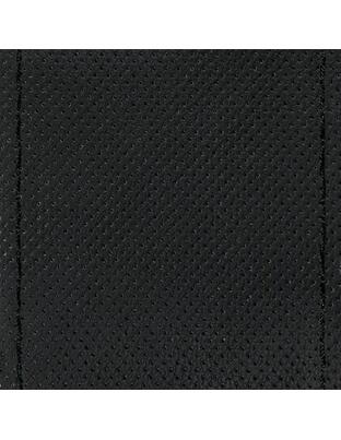 Lampa Κάλυμμα Τιμονιού Αυτοκινήτου Premium Leather Δετό 37-39εκ. Άοσμο Διάτρητο Γνήσιο Δέρμα Μαύρο 1-τεμ. (L3299.4)