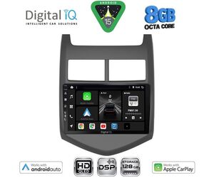 DIGITAL IQ BXF 7074_CPAA (9inc) MULTIMEDIA TABLET for CHEVROLET AVEO mod. 2011-2014