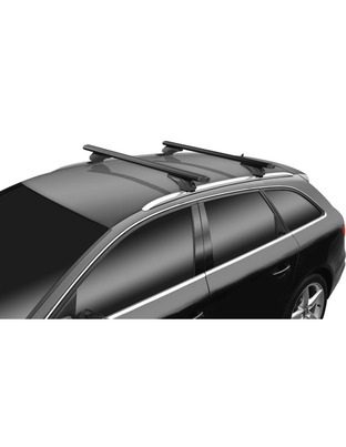 MENABO ΜΠΑΡΕΣ ΑΛΟΥΜΙΝΙΟΥ SONIC BLACK 120 cm ΣΕ ΜΑΥΡΟ ΧΡΩΜΑ ΓΙΑ Kia Sportage (NQ5) 5 doors 2021> ΜΕ FLUSH ή RAISED RAILS - 2 ΤΕΜ. (14680/MB)