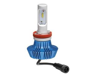 H9 10-30V 6.500K 4.000lm 25W PGJ19-5 HALO LED 8LED ZES CHIPS 1ΤΕΜ.
