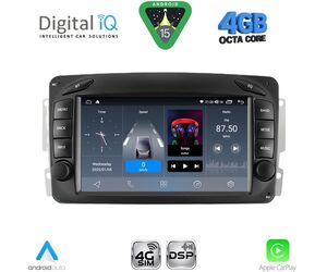 DIGITAL IQ BLG 471_CPA (7" DECK) MULTIMEDIA SYSTEM for MERCEDES C (W203) - CLK (W209) mod. 1999-2004