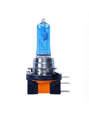 Amio – Λαμπτήρας Αλογόνου H15 PGJ23t-1 12V 55W Super White για Προβολείς Αυτοκινήτου – 1 Τεμ. (01492/AM)