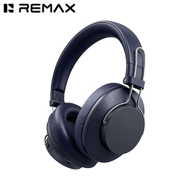 REMAX RB-590 HB (BLUE) WIRELESS HEADPHONES