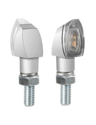 ΦΛΑΣ ΜΟΤΟ VOLT ΑΣΗΜΙ 12V SMD LED 36x18mm 2ΤΕΜ.