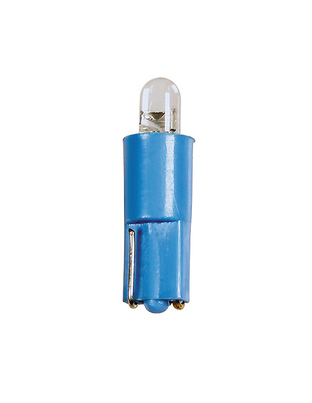 ΛΑΜΠΑΚΙ LED T3 24V W2x4.6d (Μπλε)