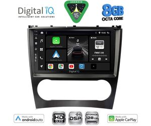 DIGITAL IQ BXF 7404_CPAA (9inc) MULTIMEDIA TABLET for MERCEDES C – CLK (W203-209) mod. 2004-2008