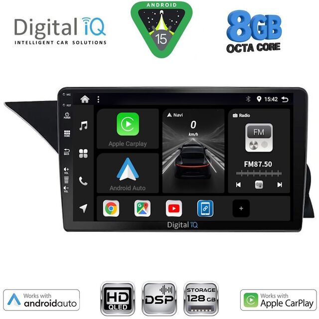 DIGITAL IQ BXF 18412_CPAA (NTG 4.5) (9inc) MULTIMEDIA TABLET for MERCEDES GLK (X204) mod. 2013-2017