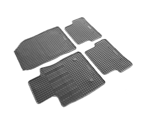 Cik - ΠΑΤΑΚΙΑ ΑΥΤΟΚΙΝΗΤΟΥ ΑΠΟ ΛΑΣΤΙΧΟ ΓΙΑ RENAULT CLIO 2012-2019 / CAPTUR 2013-2019 ΣΕ ΜΑΥΡΟ ΧΡΩΜΑ ΜΕ ΚΟΥΜΠΩΜΑΤΑ - 4 ΤΕΜ. (RM.RE.0002/CK)