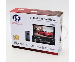 7'' MULTIMEDIA PLAYER RADIO BT MP5 USB/SD CAMERA AU-ΜΥ-8801