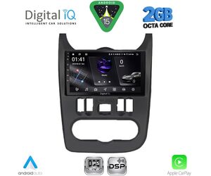 DIGITAL IQ RSF 4101BL_CPA (9inc) MULTIMEDIA TABLET for DACIA DUSTER – LOGAN – SANDERO mod. 2006-2012 (BLACK)