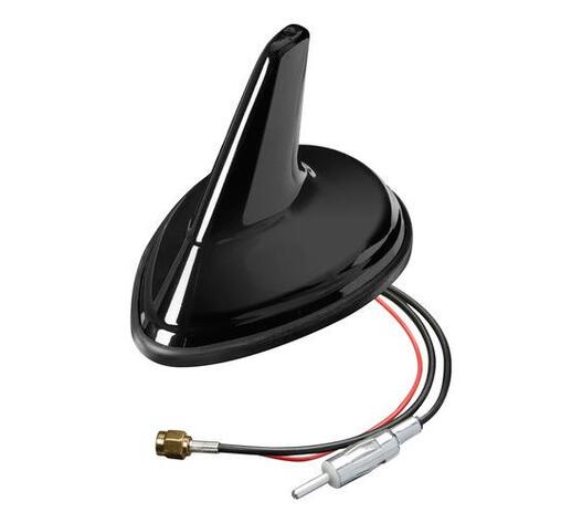ΚΕΡΑΙΑ ΚΑΡΧΑΡΙΑΣ AERO-FIN 3 12V ΜΑΥΡΗ AM/FM/GPS ΜΕ ΕΝΙΣΧΥΤΗ ΣΗΜΑΤΟΣ 86x170x70mm