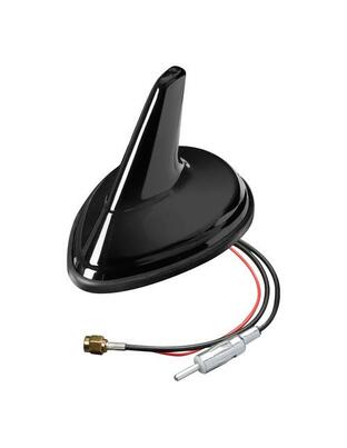 ΚΕΡΑΙΑ ΚΑΡΧΑΡΙΑΣ AERO-FIN 3 12V ΜΑΥΡΗ AM/FM/GPS ΜΕ ΕΝΙΣΧΥΤΗ ΣΗΜΑΤΟΣ 86x170x70mm