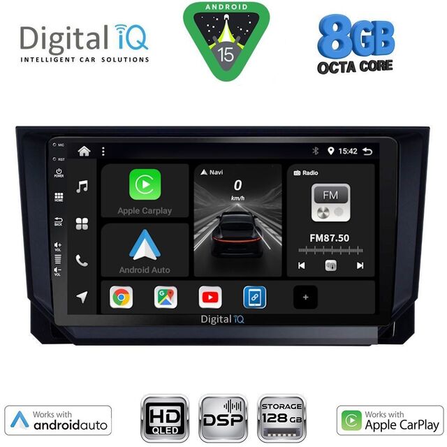 DIGITAL IQ BXF 18573_CPAA (9inc) MULTIMEDIA TABLET for SEAT ARONA - IBIZA mod. 2018-2026
