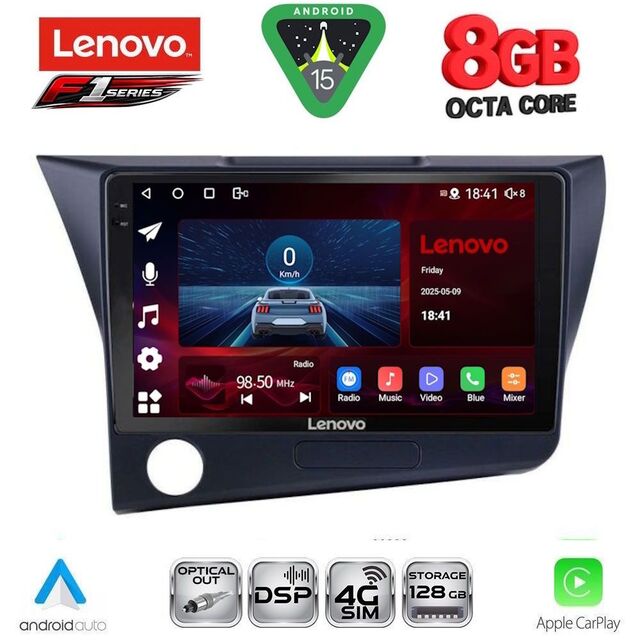 LENOVO SSR 10203_CPA (9inc) MULTIMEDIA TABLET for HONDA CRZ mod. 2010-2016