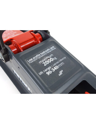 Amio - ΓΡΥΛΟΣ ΥΔΡΑΥΛΙΚΟΣ ΜΕ ΡΟΔΕΣ 2.000KG (ΥΨΟΣ 90-340mm) -1 ΤΕΜ. (02500/AM)