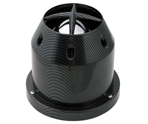 ΦΙΛΤΡΟΧΟΑΝΗ ΚΩΝΙΚΗ CARBON-LOOK 60-114mm